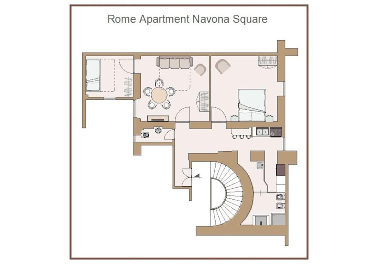 Navona Love Apartment Rome Luaran gambar